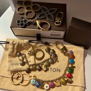 Louis Vuitton Bag Candy Key Chains see pics